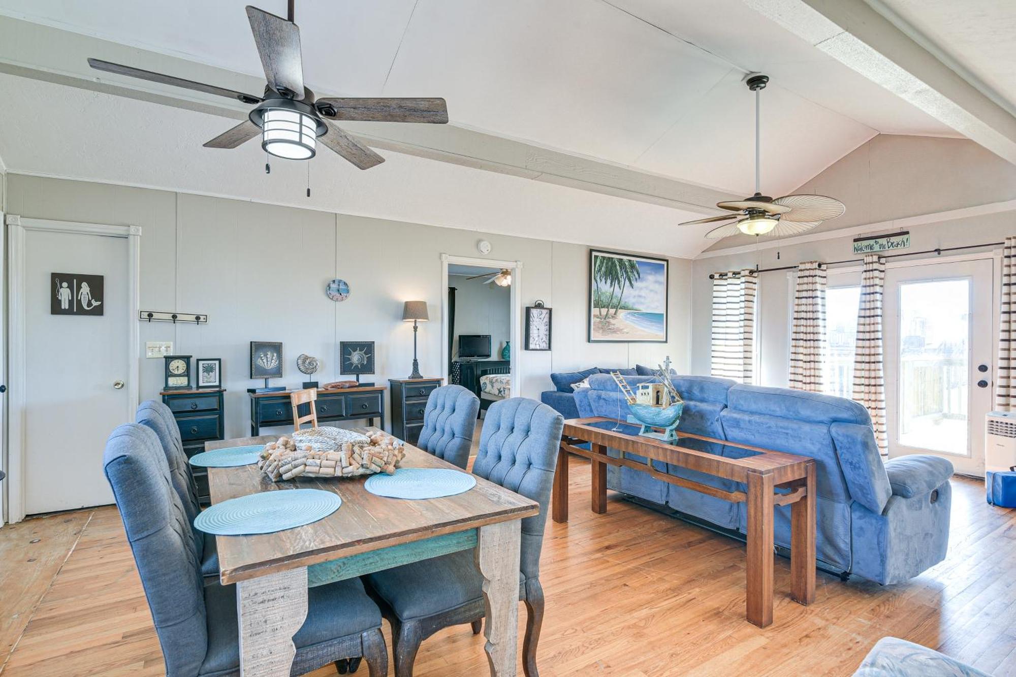 Second-Row Surfside Beach House Newly Renovated! Kültér fotó